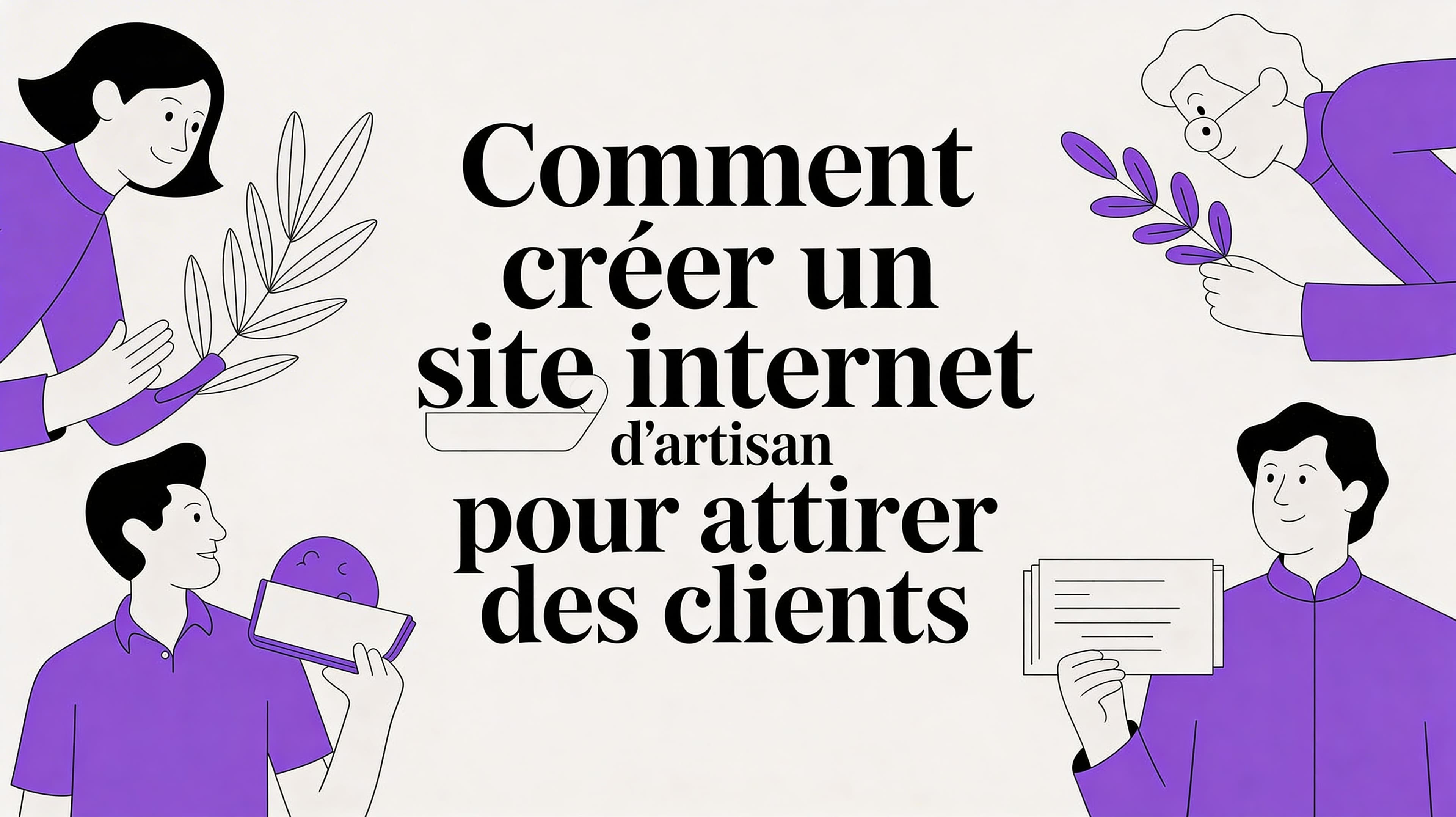 Comment créer site internet artisan pour attirer des clients