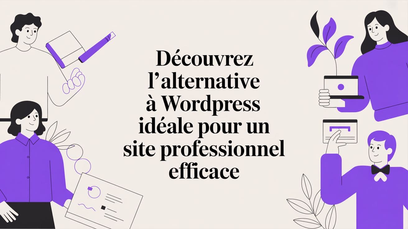 Découvrez l'alternative a wordpress idéale pour un site professionnel efficace