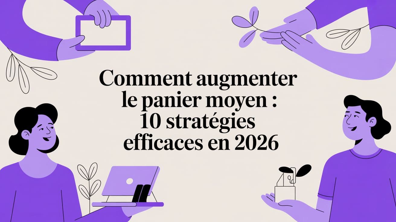 Comment augmenter le panier moyen : 10 stratégies efficaces en 2026